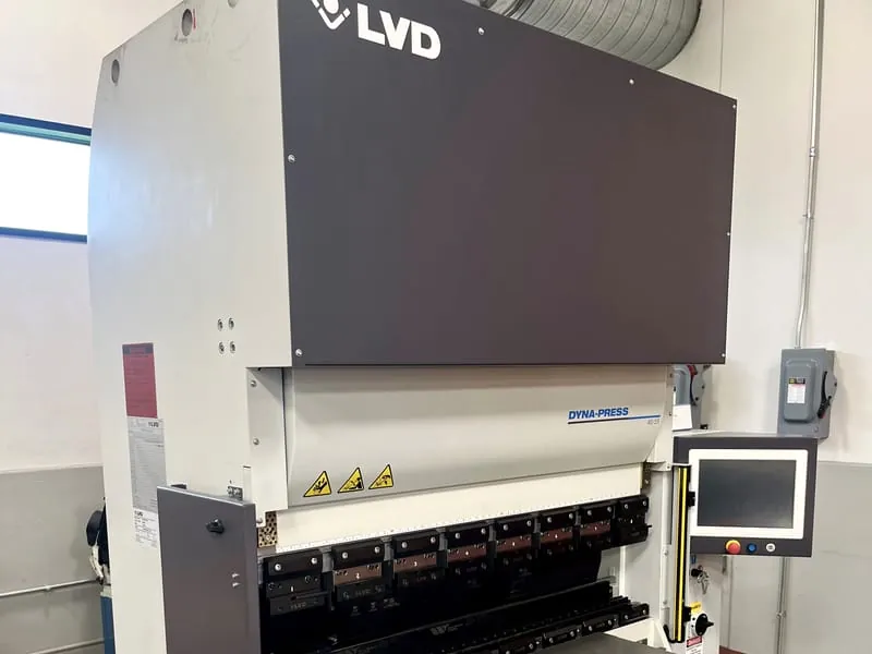 The LVD Dyna-Press press brake